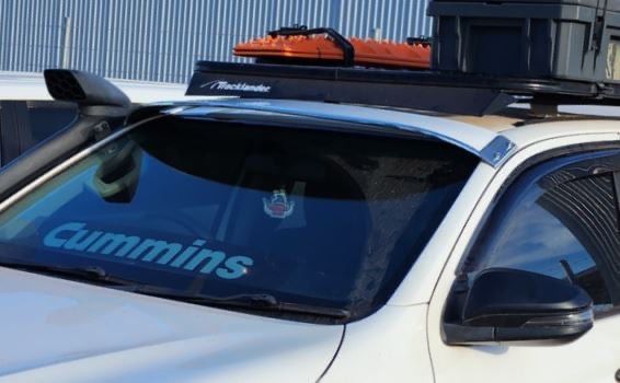 Toyota Hilux N80 Solid Windscreen Sun Visor