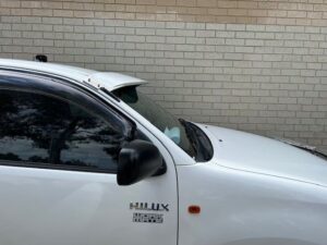 Toyota Hilux 04/2005-09/2015 Solid Windscreen Sunvisor