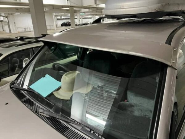 Toyota LandCruiser 200 Series 11/2007- 2021 Solid Windscreen Sunvisor