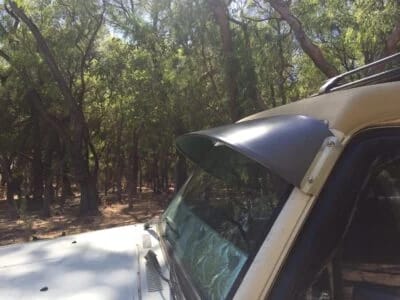 Toyota L/Cruiser Ute, 75 Series (no snorkel) HJ-FJ-HJZ 1985-1988 Solid Sunvisor