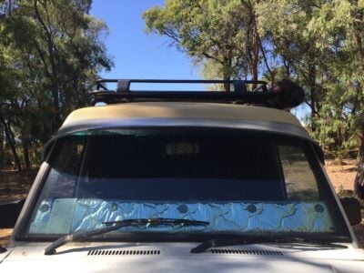 Toyota L/Cruiser Ute, 75 Series (no snorkel) HJ-FJ-HJZ 1985-1988 Solid Sunvisor