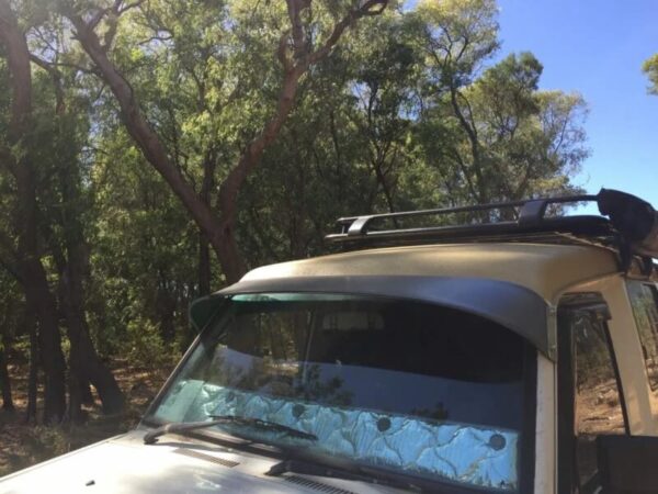 Toyota L/Cruiser Ute, 75 Series (no snorkel) HJ-FJ-HJZ 1985-1988 Solid Sunvisor