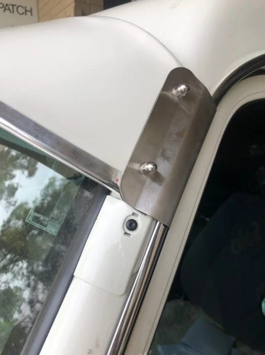 Toyota L/Cruiser Ute, 75 Series (no snorkel) HJ-FJ-HJZ 1985-1988 Solid Sunvisor