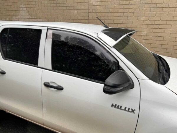 Toyota Hilux Oct 2015on Mesh Windscreen Sunvisor