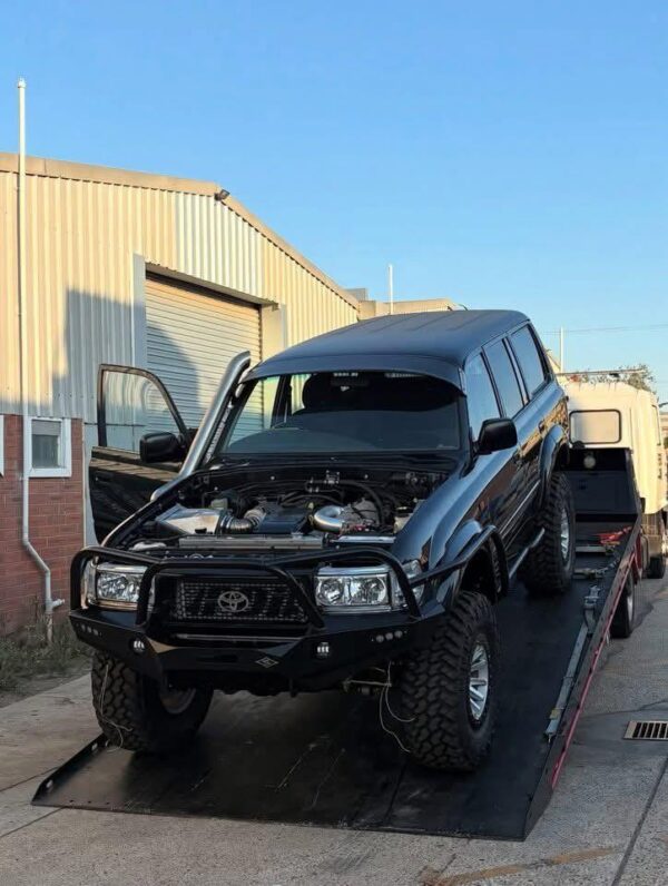 Toyota LandCruiser 80 Series Sunvisor – Gloss Black