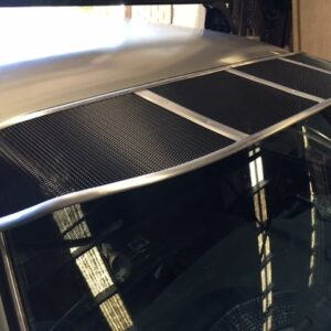 powder coated mesh sun visor,